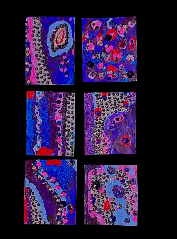 6 @ 5cm x 7cm