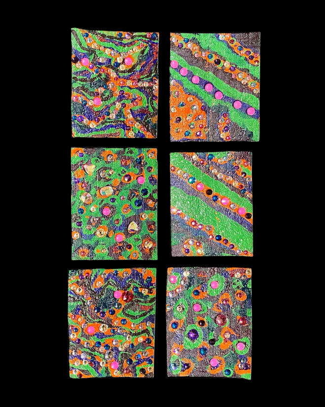 6 @ 5cm x 7cm